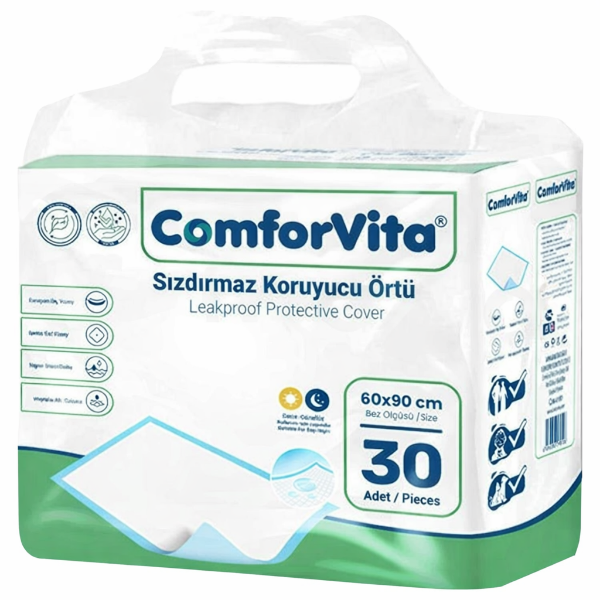 Comforvita Kedi & Köpek Çiş Pedi 60x90 cm 30 Adet